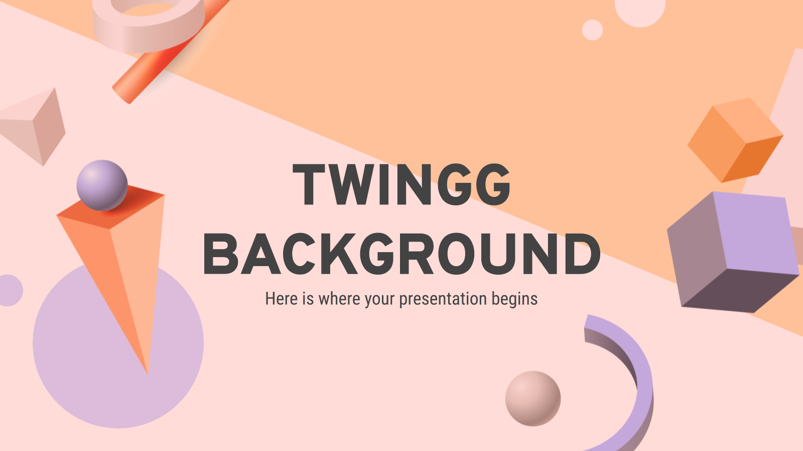 Twingg背景PowerPoint演示文稿